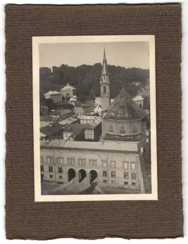 16 Fotografien unbekannter Fotograf, Ansicht Salzburg, Stadtansichten und Umgebung, GlaneggHohenstaufen u.a.