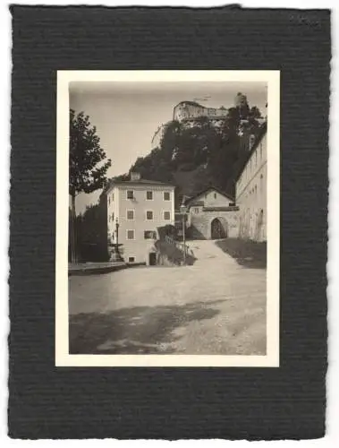 16 Fotografien unbekannter Fotograf, Ansicht Salzburg, Stadtansichten mit Umgebung, Radeck, Mattsee, Nackstein u.a.