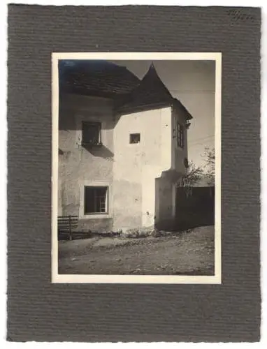 16 Fotografien unbekannter Fotograf, Ansicht Mauterndorf / Salzburg, Ortsansichten mit Schloss, Kapelle, Rathaus u.a.