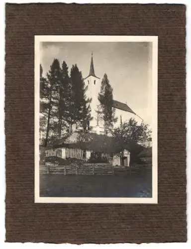 16 Fotografien unbekannter Fotograf, Ansicht Mauterndorf / Salzburg, Ortsansichten mit Schloss, Kapelle, Rathaus u.a.