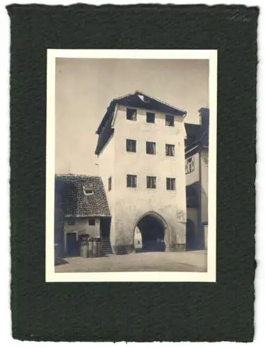 16 Fotografien unbekannter Fotograf, Ansicht Landsberg / Lech, Marquartstein, Ortsansichten mit Strassenzügen