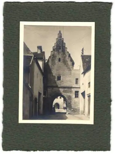 16 Fotografien unbekannter Fotograf, Ansicht Landsberg / Lech, Marquartstein, Ortsansichten mit Strassenzügen