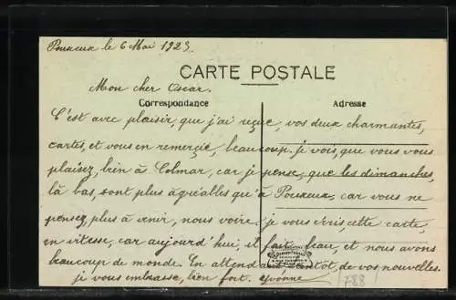 AK Pouxeux, Ortspartie