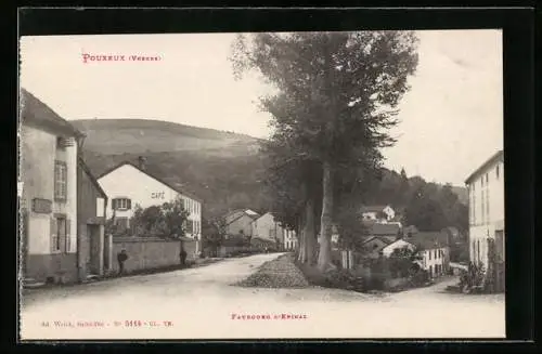 AK Pouxeux, Faubourg d'Épinal