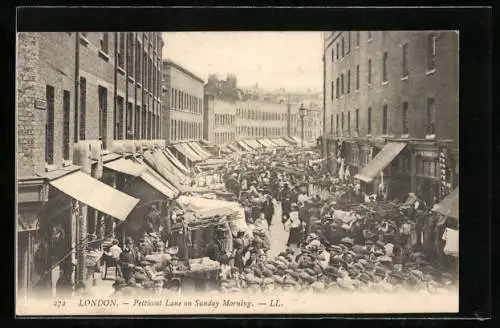 AK London, Petticoat Lane on Sunday morning