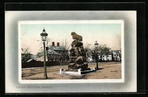 AK Moffat, Colvin Fountain