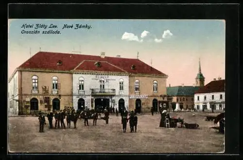 AK Nove Zamky, Hotel Zláty Lev., Oroszlan szálloda