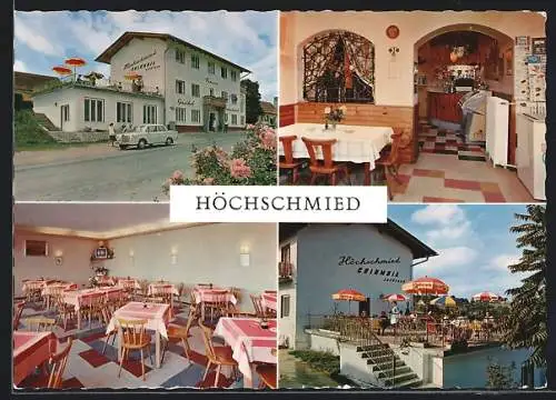 AK Lassnitzhöhe /Graz, Gasthof-Pension Höchschmied St. u. H. Csaszar