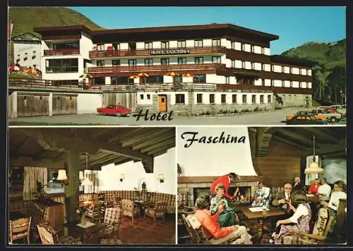 AK Fontanella, Hotel Faschina im Grosswalsertal, Innenansichten