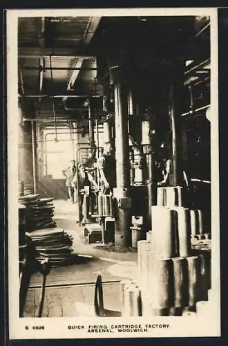 AK Woolwich, Quick Firing Cartridge Factory, Arsenal