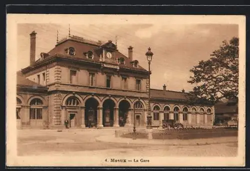 AK Meaux, La Gare