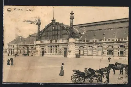 AK Malines, Bahnhof