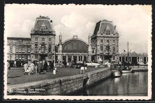 AK Ostende, Gare Maritime