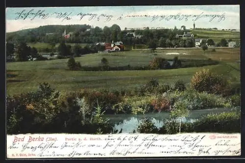 AK Bad Berka, Partie a. d. Harth