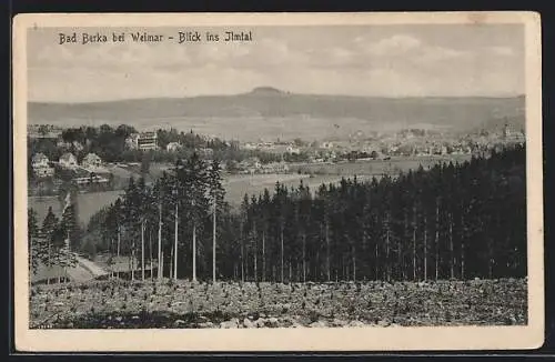 AK Bad Berka, Blick ins Ilmtal