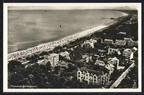 AK Heringsdorf, Ostseebad, Strand