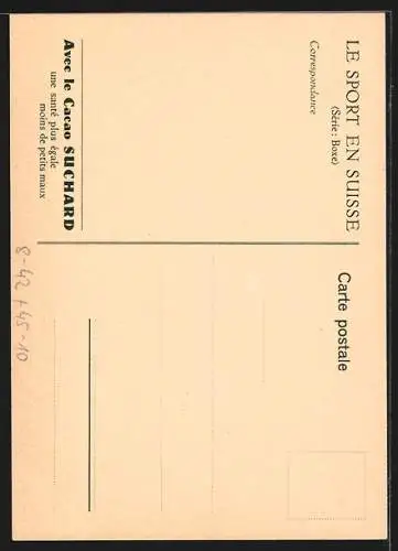 AK Le Sport en Suisse, Boxe, Krautschi, Schweizer Boxchampion aller Klassen 1926