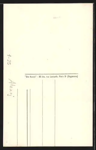 AK Zarewitsch Alexej Nikolajewitsch Romanow mit Blechtrommel