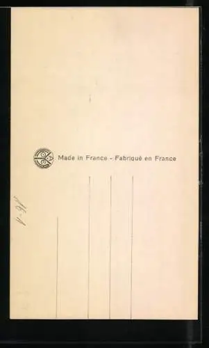 AK Mädchen mit Zigarette Vergiss mein nicht