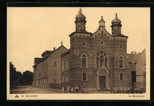 AK St-Louis, La Synagogue