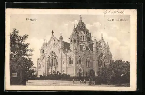 AK Szeged, Zsidó templom, Synagoge