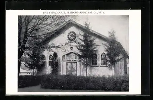 AK Fleischmanns, NY, Synagoge