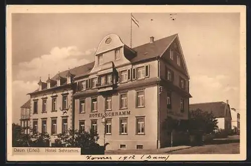 AK Daun /Eifel, Hotel Schramm