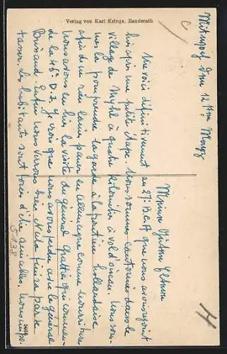 AK Randerath, Kath. Kirche, Kloster & Sandberg, Evgl. Kirche i. d. Alsterstr.