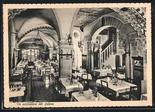 AK Firenze, Ristorante Paoli, Via Tavolini 12, Prop. Guido Pini, Innenansicht des Restaurants