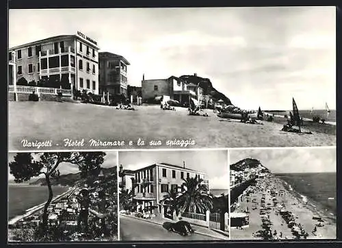 AK Varigotti, Hotel Miramare e la sua spiaggia