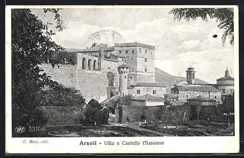 AK Arsoli, Villa e Castello Massimo
