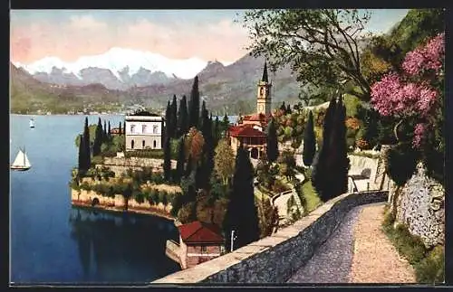 AK Varenna, Lago di Como, Idyll vorm Ort