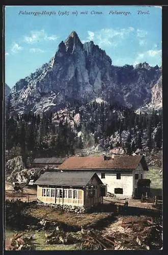 AK Falzarego, Hospiz mit Cima