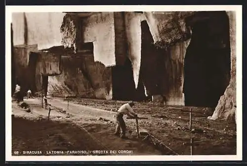 AK Siracusa, Latomia Paradiso, Grotta dei Cordai