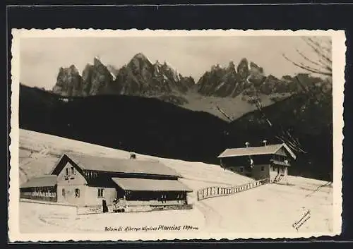 AK Bressanone, Eores, Dolomiti Albergo alpino Plancios