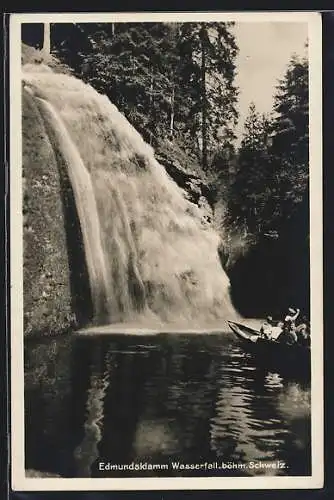 AK Wasserfall am Edmundsklamm