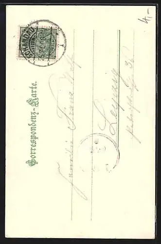 AK Edmundsklamm /Böhm. Schweiz, Am Wasserfall