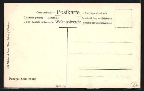 AK Penegal-Schutzhaus, Frauen am Eingang