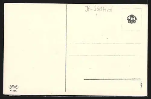 AK Kölnerhütte der Sektion Rheinland in den Rosengarten-Dolomiten