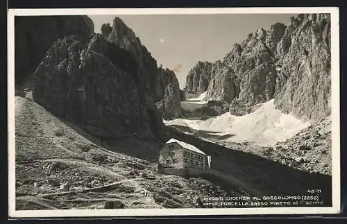 AK Rifugio Vicenza al Sassalungo, Forcella Sasso Piatto, Langkofelhütte