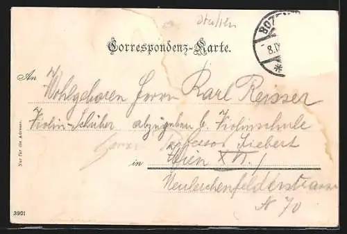 AK Schlernhaus, Ansicht mit Gebirgspanorama, Berghütte