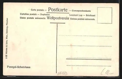 AK Penegal-Schutzhaus, Frauen am Eingang