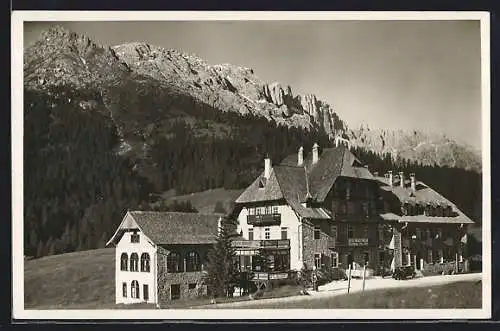 AK Welschnofen, Passo di Costalunga, Strada delle Dolomiti, Hotel Passo di Carezzia