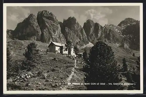AK Rifugio Firenze, Berghütte con le Odle, Val Gardena, Dolomiti