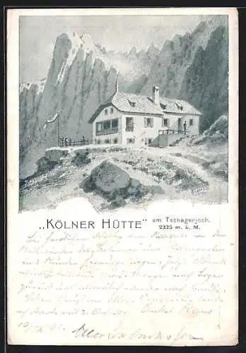 AK Kölner Hütte am Tschagerjoch
