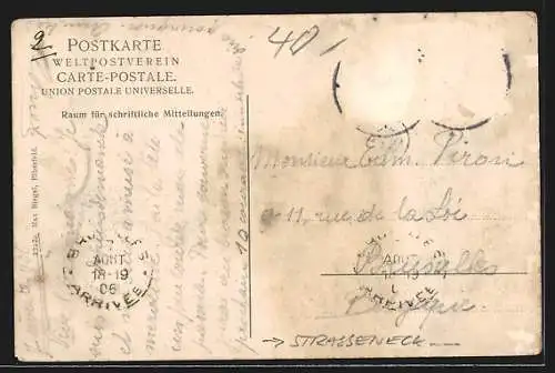 AK Aachen, Strasseneck am Steffensplatz mit Adalbertsteinweg