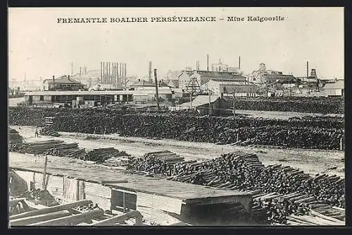 AK Kalgoorlie, View of the Fremantle Boalder Perseverance Mine
