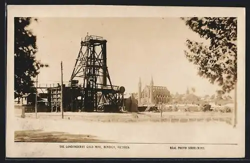AK Bendigo /Victoria, The Londonderry Gold Mine