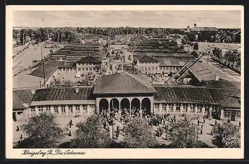 AK Königsberg / Pr., Die Ostmesse, Ersttag