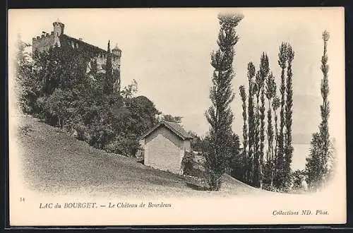AK Lac-du-Bourget, Le Château de Bourdeau